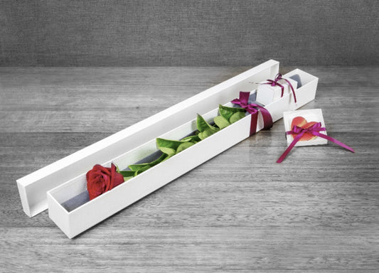 Boxed Single Rose