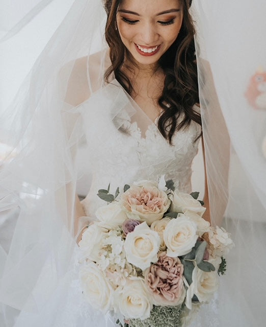 Ivory & Blush Seasonal Bridal Package